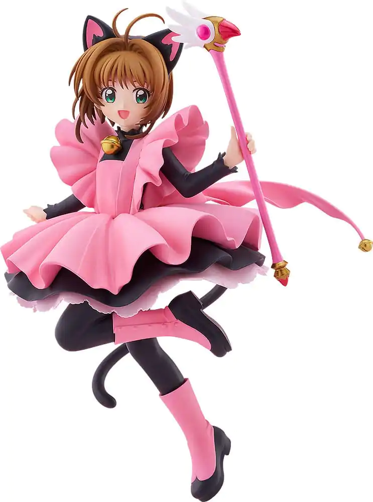 Cardcaptor Sakura Pop Up Parade PVC Kip Sakura Kinomoto: Black Cat Costume Ver. L velikost 22 cm fotografija izdelka