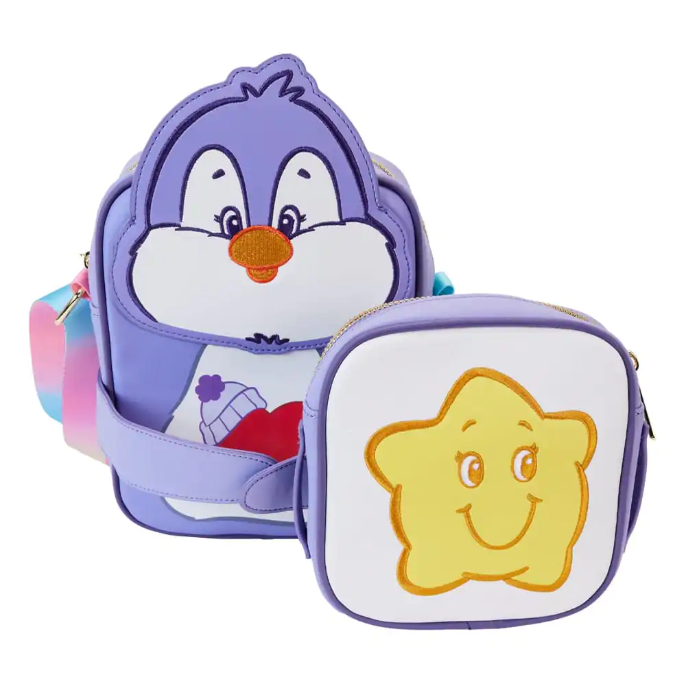 Care Bears by Loungefly Crossbody Pripomoček Cousins Cozy Heart Penguin Crossbuddies fotografija izdelka