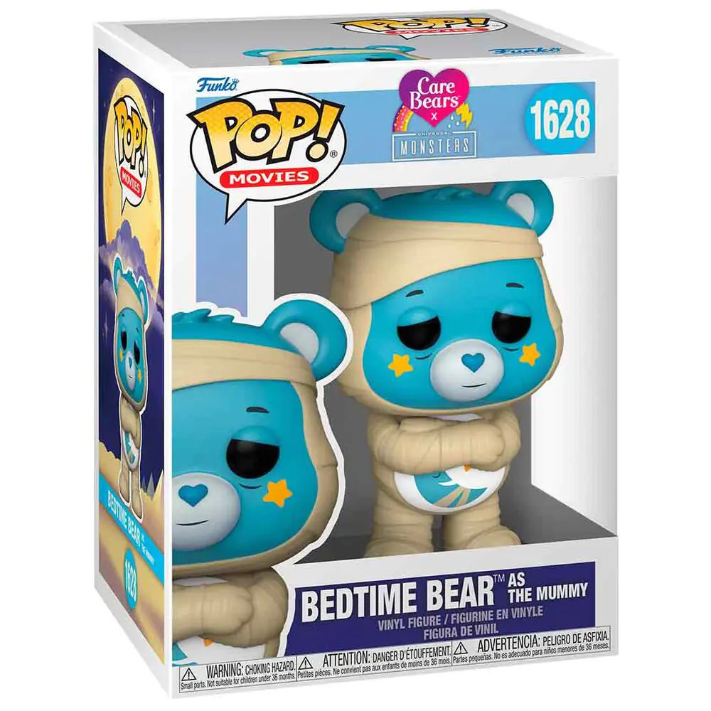 Care Bears x Universal Monsters Funko POP! Vinilna figura Bedtime Bear as The Mummy 9 cm fotografija izdelka