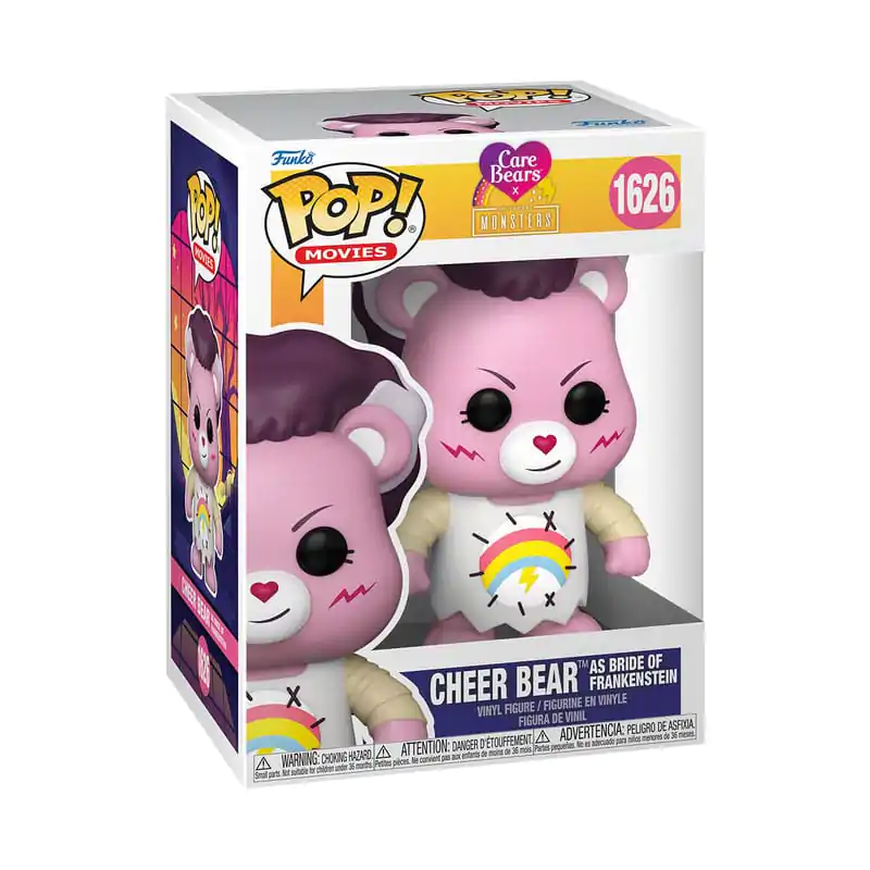 Care Bears x Universal Monsters Funko POP! Vinilna figura Cheer Bear Bride of Frankenstein 9 cm fotografija izdelka