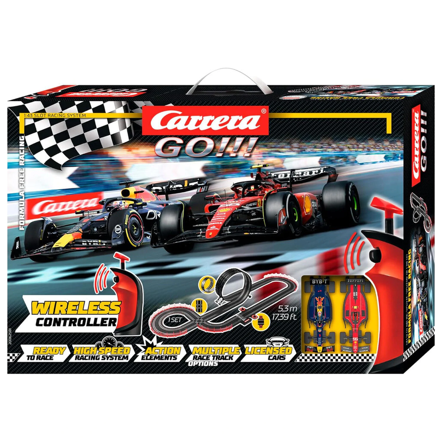 Carrera GO!!! Formula Free Racing - Dirkaško vezje fotografija izdelka