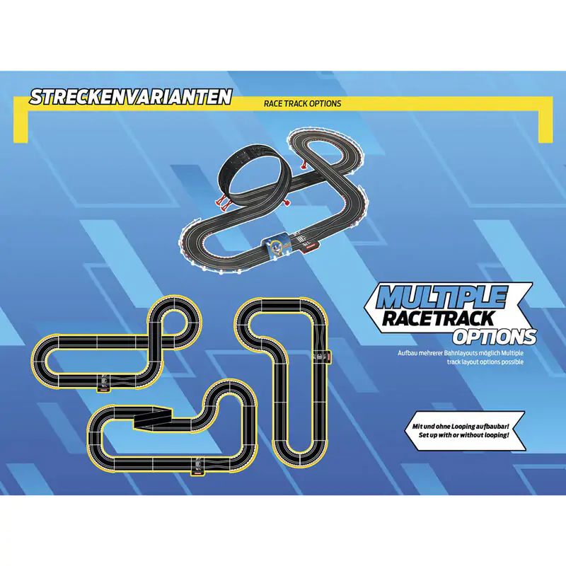 Carrera GO!!! Sonic the Hedgehog Sonic + Shadow dirkalno vezje fotografija izdelka