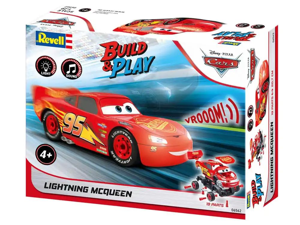 Komplet modela avtomobilov 1/20 Lightning McQueen 20 cm fotografija izdelka