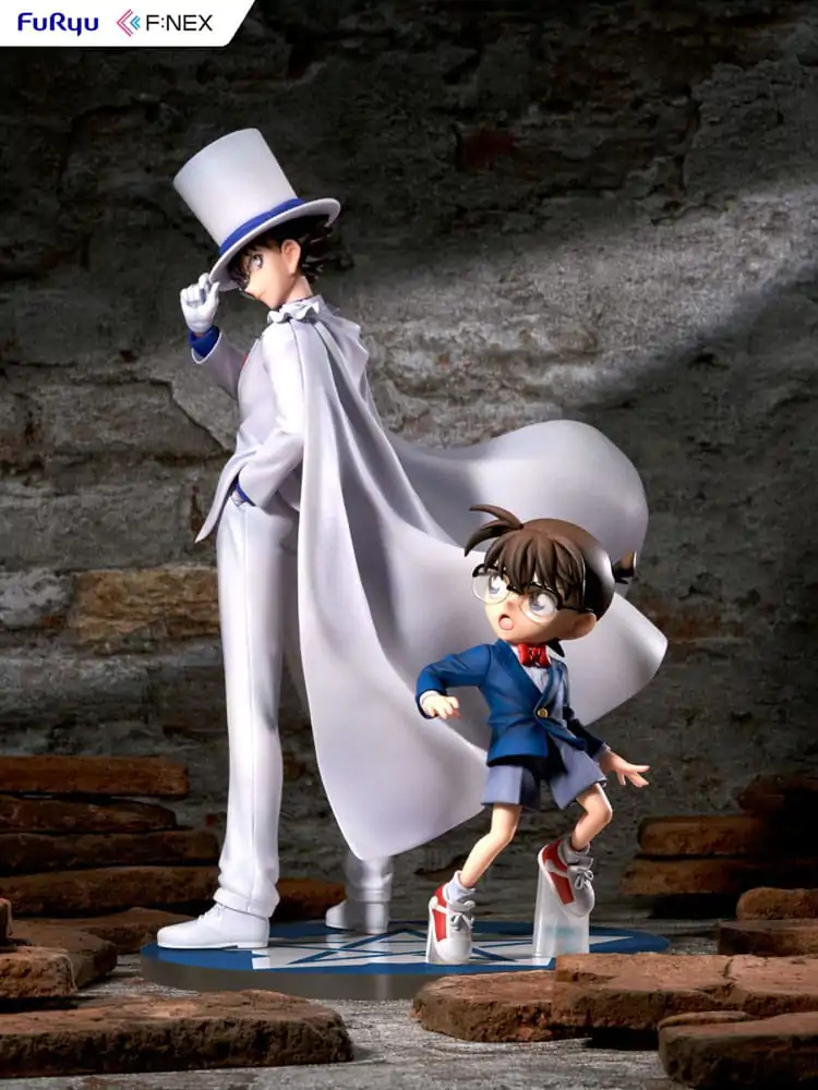 Case Closed F:NEX PVC kip 1/7 Conan Edogawa & Kid the Phantom Thief 29 cm fotografija izdelka