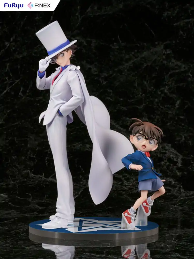 Case Closed F:NEX PVC kip 1/7 Conan Edogawa & Kid the Phantom Thief 29 cm fotografija izdelka