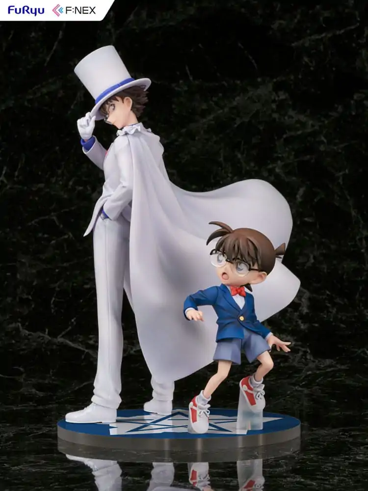 Case Closed F:NEX PVC kip 1/7 Conan Edogawa & Kid the Phantom Thief 29 cm fotografija izdelka