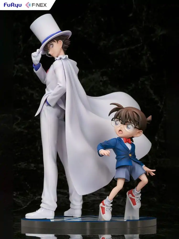 Case Closed F:NEX PVC kip 1/7 Conan Edogawa & Kid the Phantom Thief 29 cm fotografija izdelka