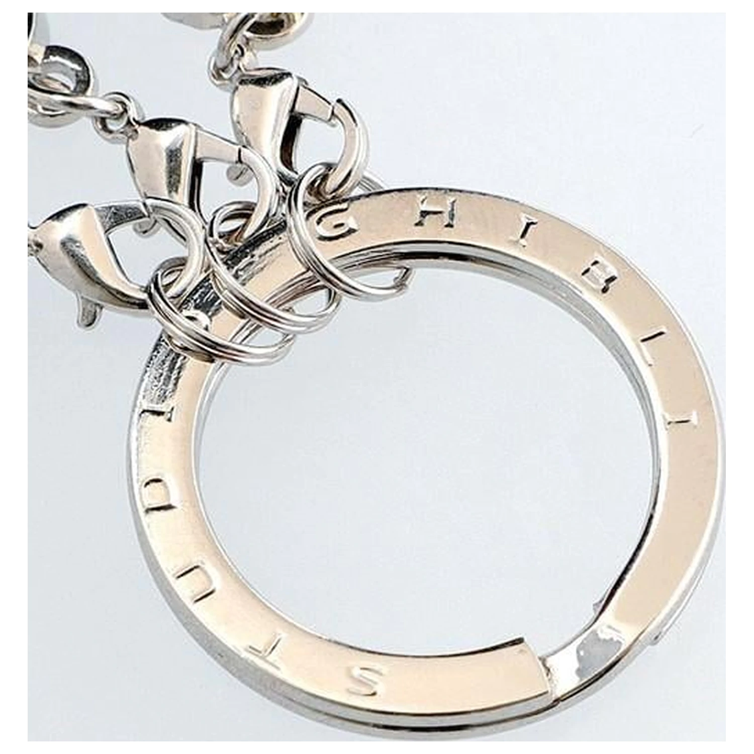 Castle in the Sky Laputa kovinski obesek za ključe fotografija izdelka