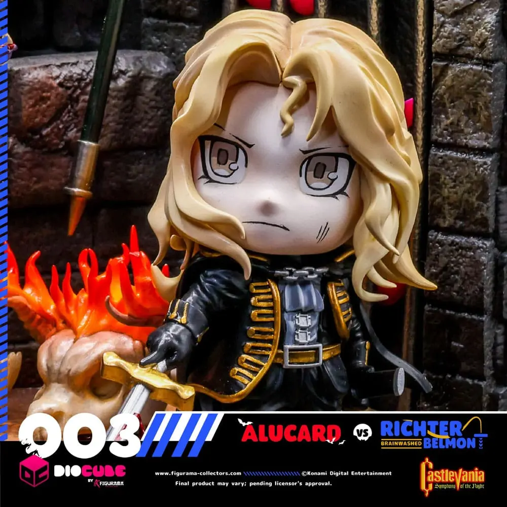 Castlevania DioCube PVC Diorama Alucard Vs Richter Belmont 15 cm fotografija izdelka