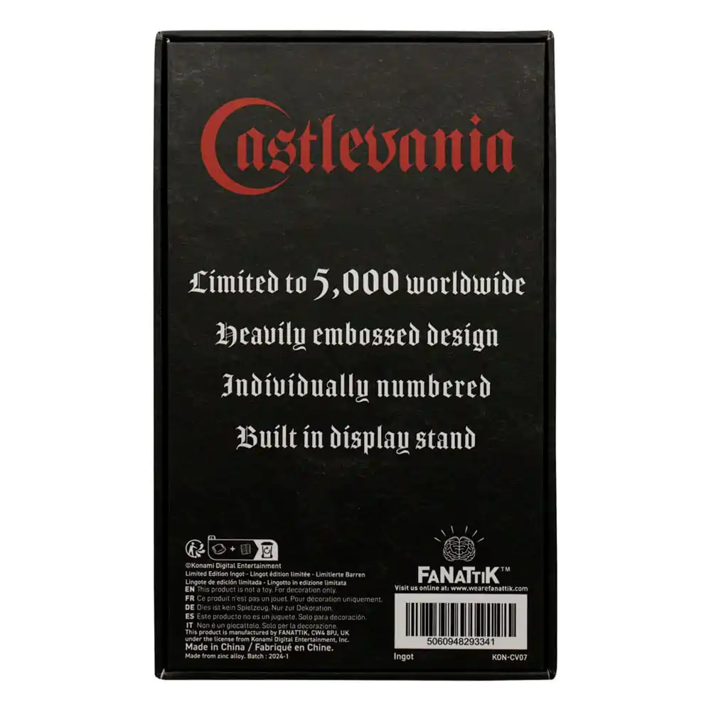 Castlevania Ingot Alucard Shield Limited Edition - Omejena izdaja ščita iz palice fotografija izdelka