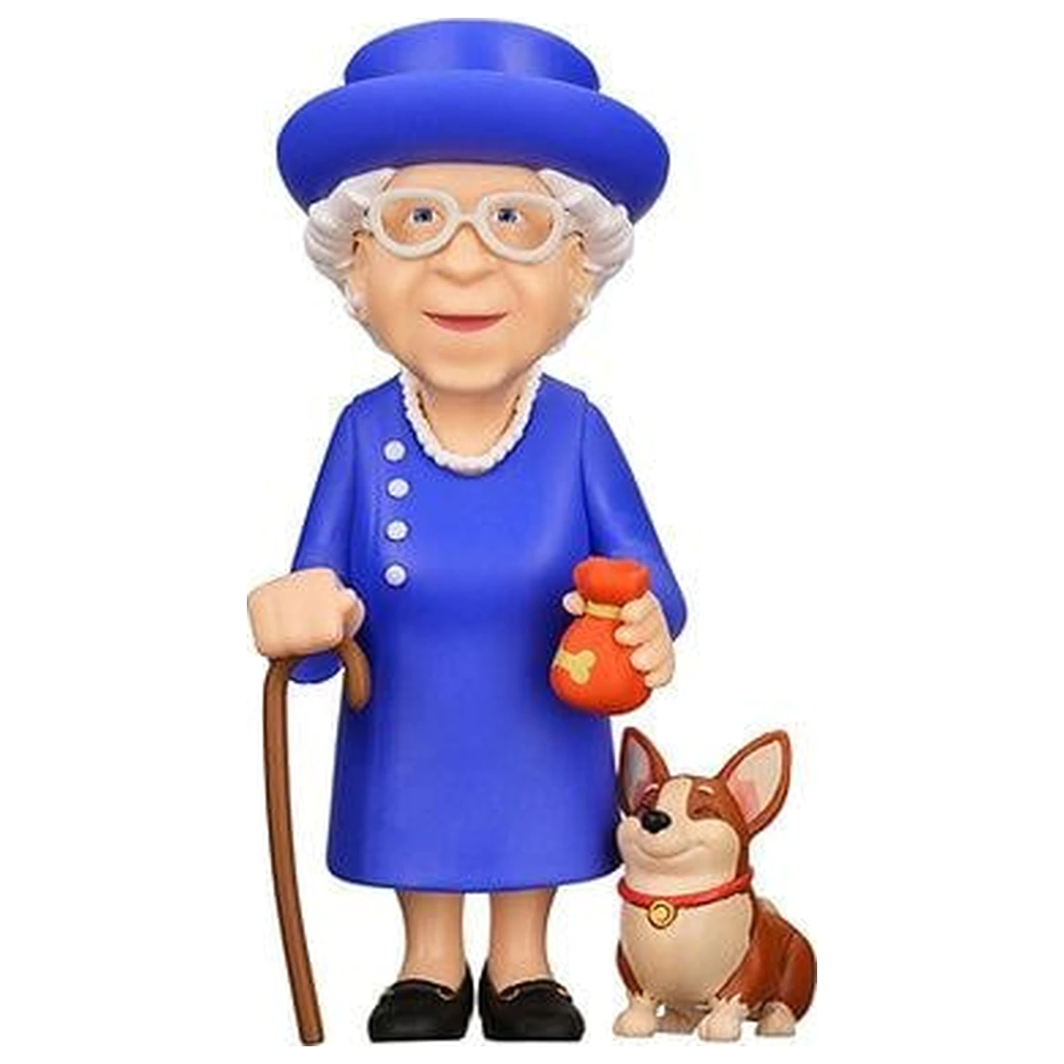 Celebrity Queen Elizabeth II z njenim Corgijem figura Minix 12cm fotografija izdelka