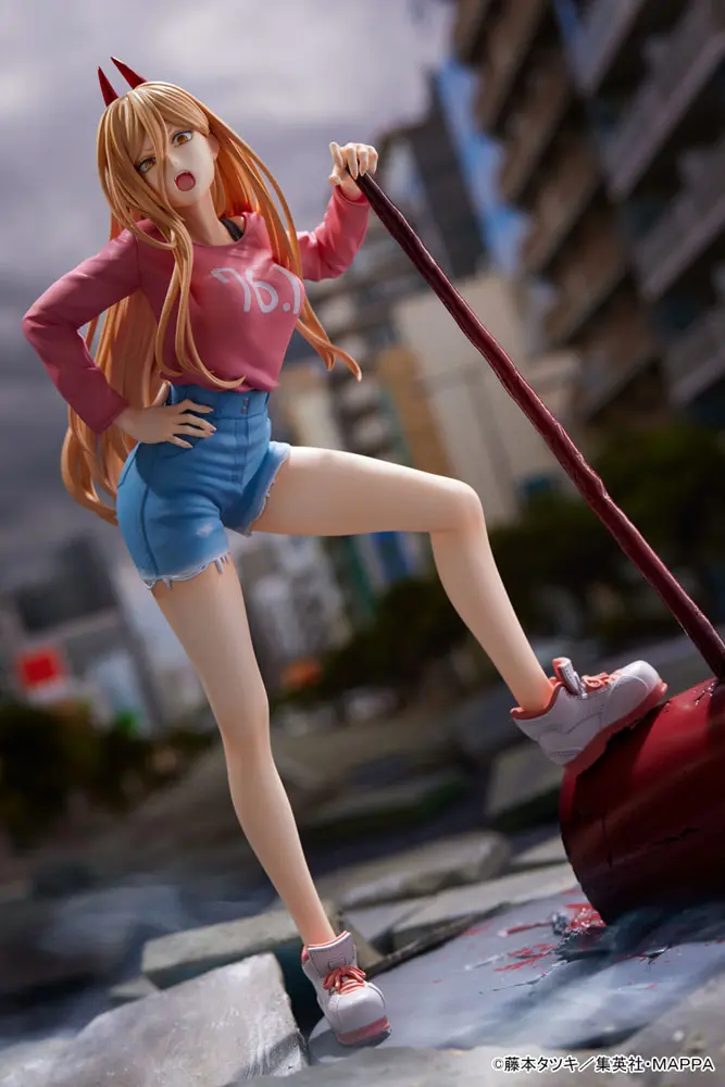 Chainsaw Man PVC kip 1/7 Power 27 cm fotografija izdelka