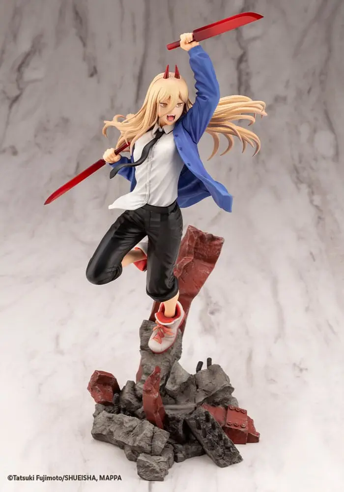 Chainsaw Man ARTFXJ Kip 1/8 Power Bonus Edition 29 cm fotografija izdelka