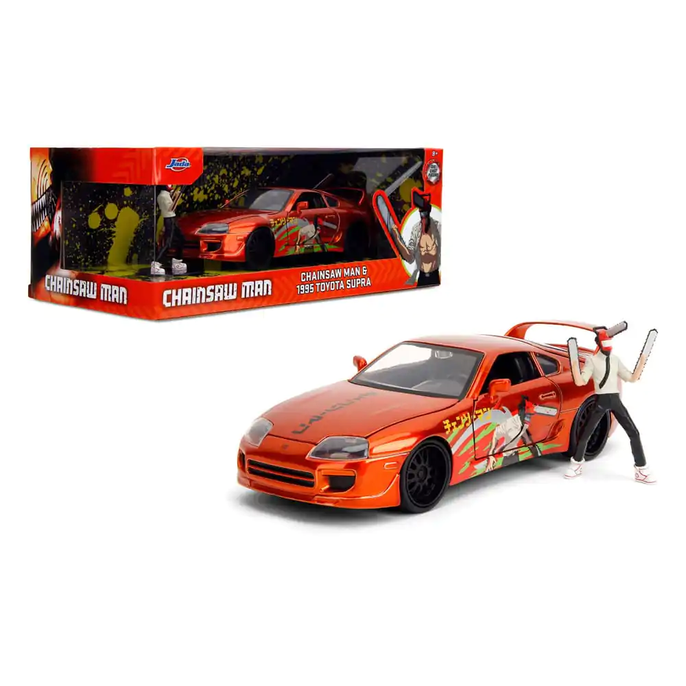 Chainsaw Man Diecast Model 1/24 1997 Honda Civic - model iz tlačno litega materiala fotografija izdelka
