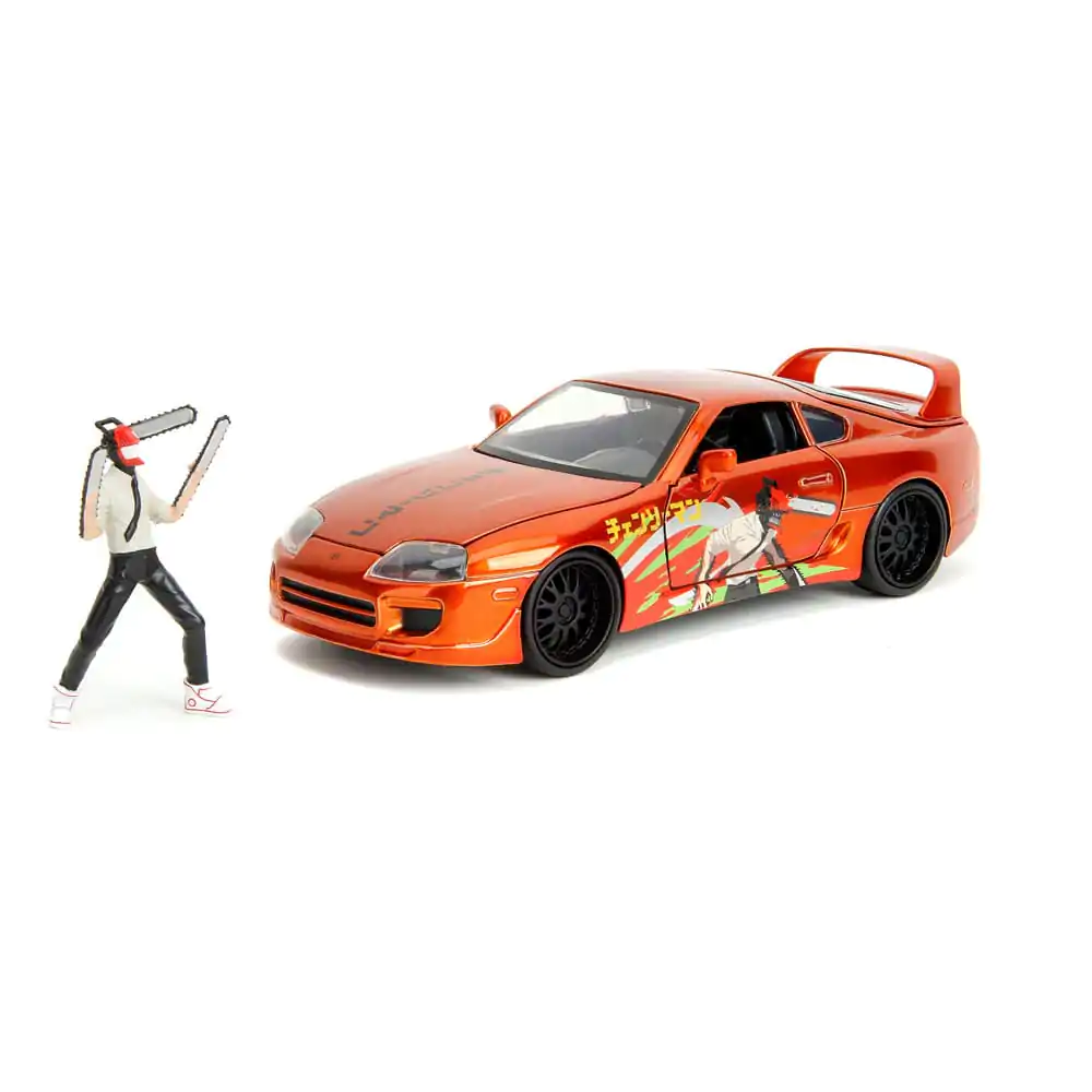 Chainsaw Man Diecast Model 1/24 1997 Honda Civic - model iz tlačno litega materiala fotografija izdelka