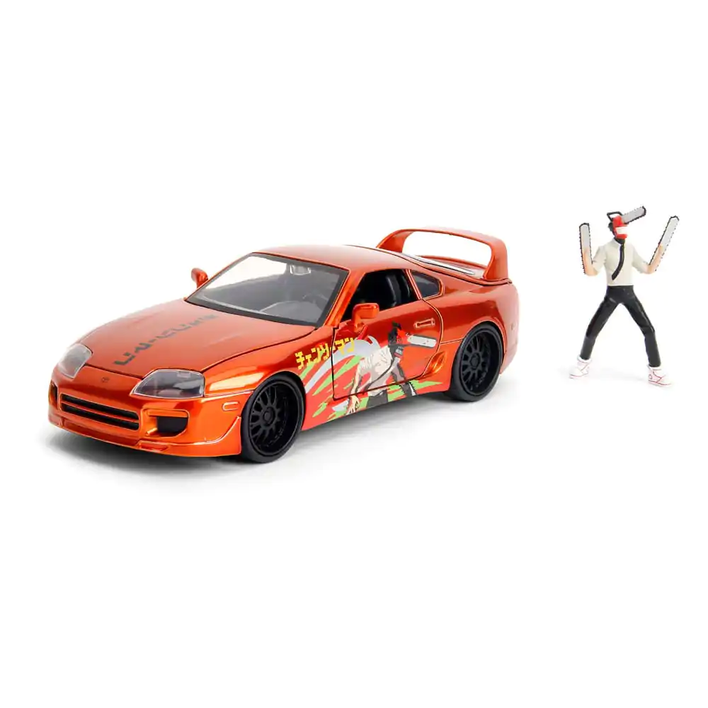 Chainsaw Man Diecast Model 1/24 1997 Honda Civic - model iz tlačno litega materiala fotografija izdelka