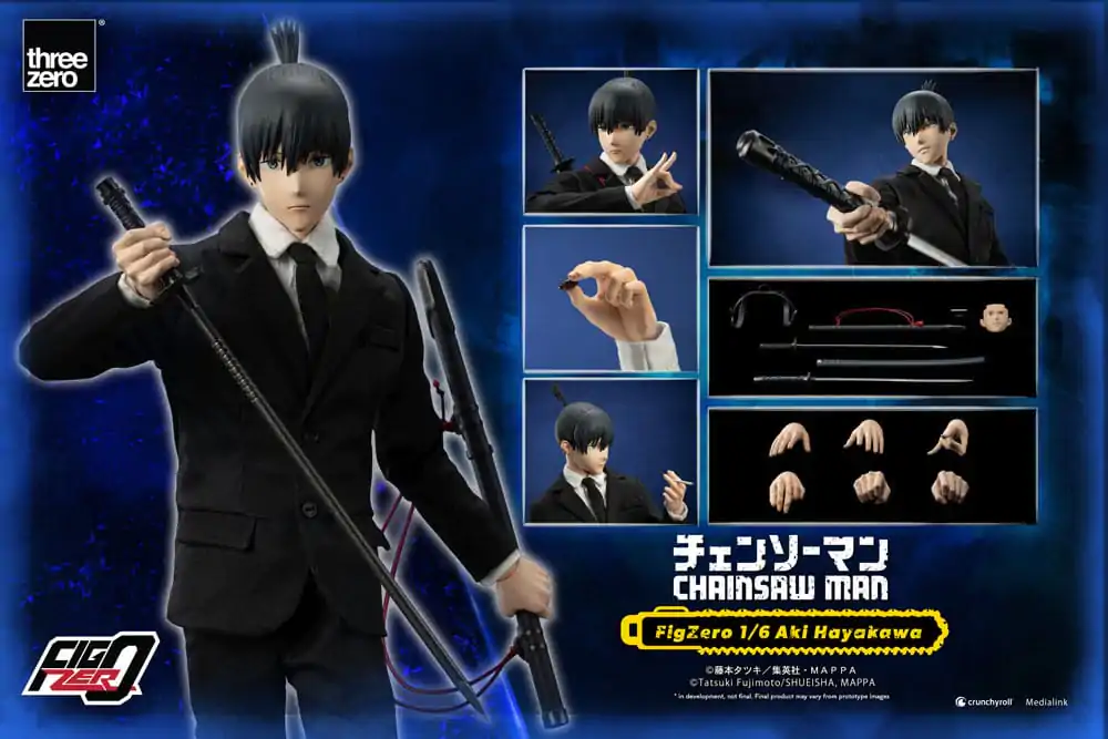 Chainsaw Man FigZero akcijska figura 1/6 Aki Hayakawa 30 cm fotografija izdelka