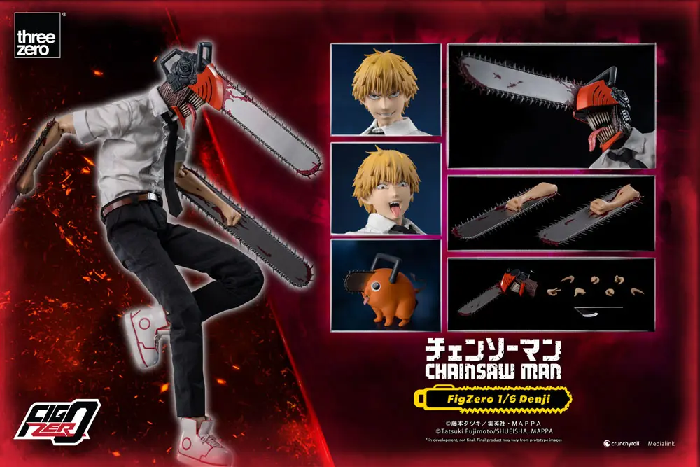 Chainsaw Man FigZero akcijska figura 1/6 Denji 29 cm fotografija izdelka