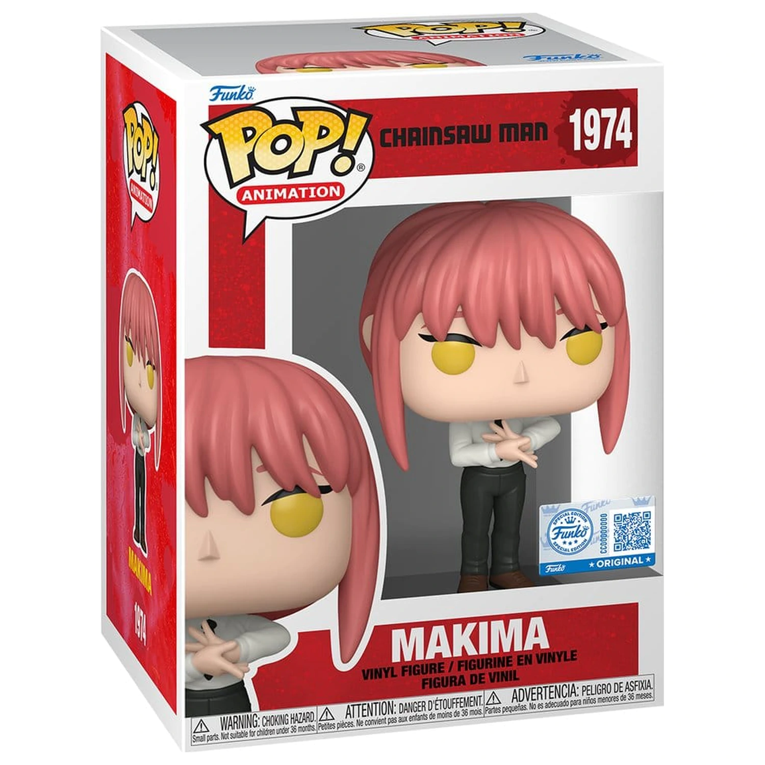 Chainsaw Man Funko POP! Animation vinilna figura Makima Exclusive Edition 9 cm fotografija izdelka
