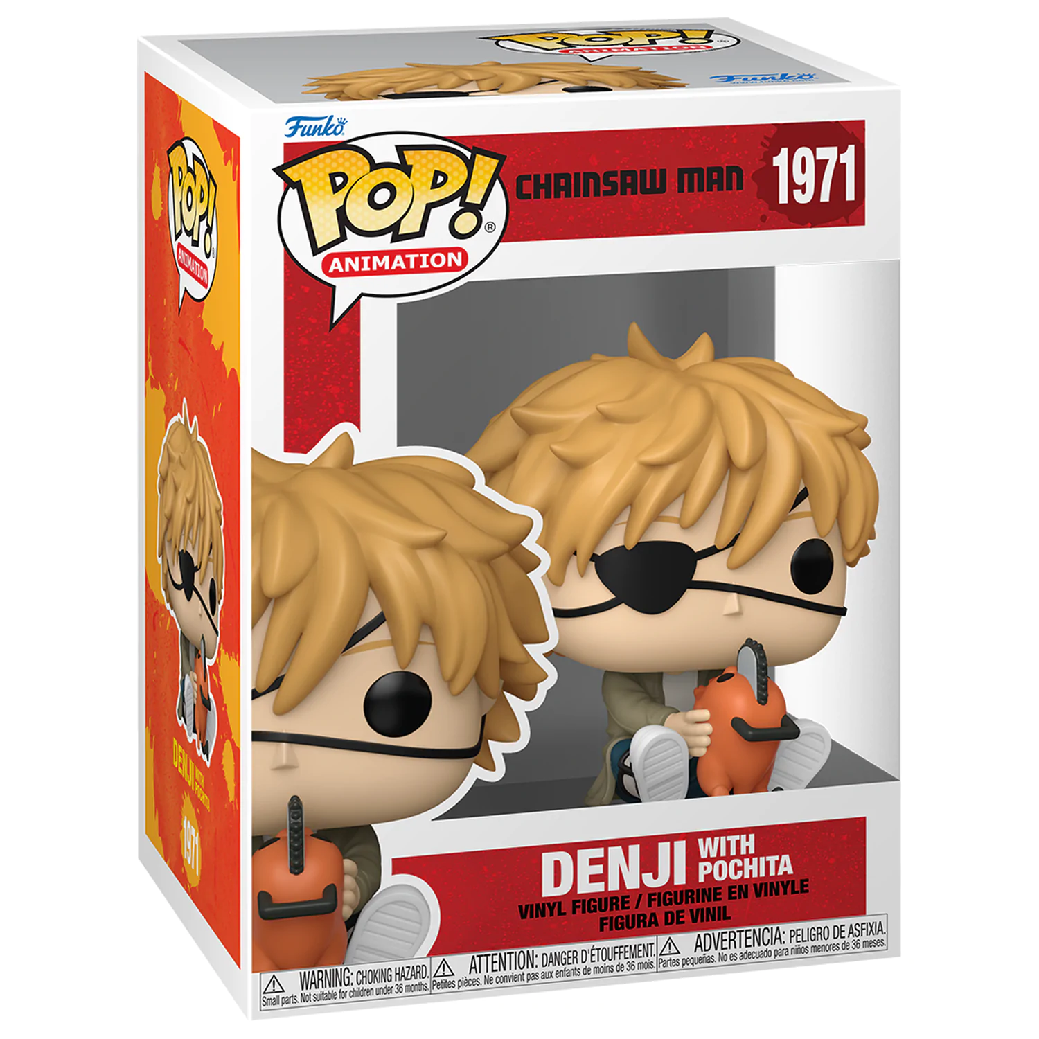 Chainsaw Man Funko POP! Games Vinil Figurica Denji & Pochita 9 cm fotografija izdelka
