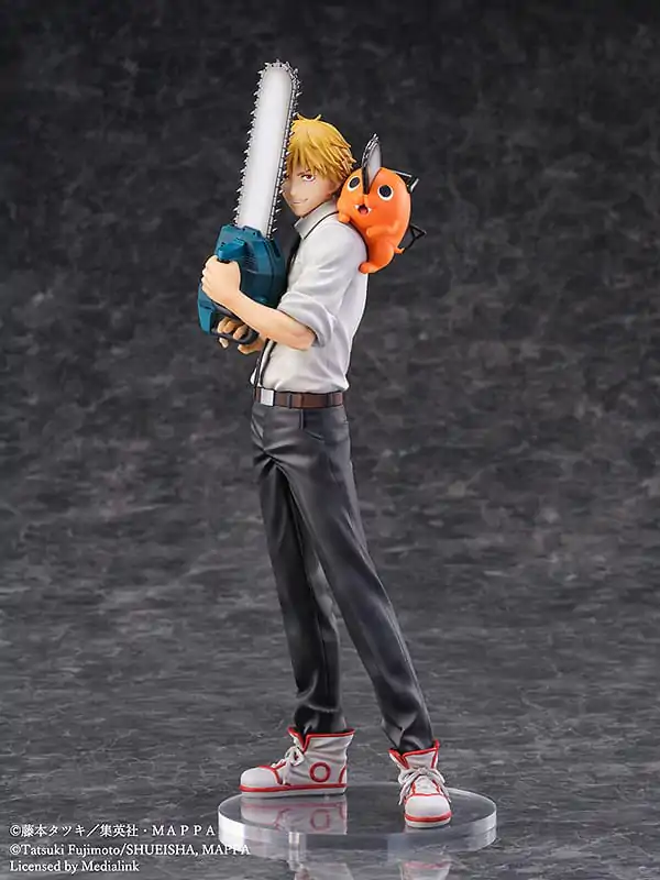 Chainsaw Man Luminasta PVC Kip 1/7 Denji & Pochita 24 cm fotografija izdelka