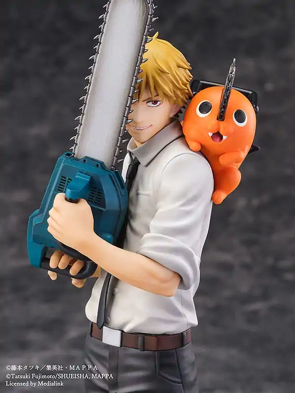 Chainsaw Man Luminasta PVC Kip 1/7 Denji & Pochita 24 cm fotografija izdelka