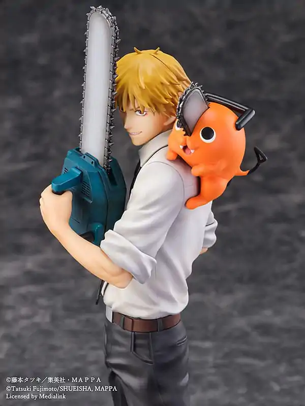 Chainsaw Man Luminasta PVC Kip 1/7 Denji & Pochita 24 cm fotografija izdelka