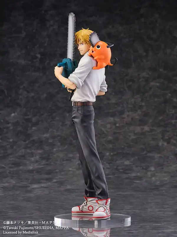 Chainsaw Man Luminasta PVC Kip 1/7 Denji & Pochita 24 cm fotografija izdelka