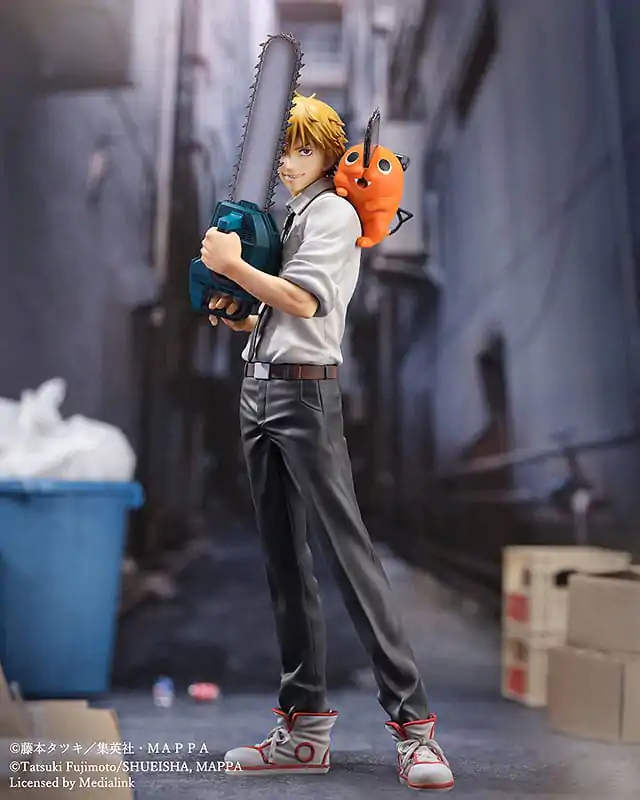 Chainsaw Man Luminasta PVC Kip 1/7 Denji & Pochita 24 cm fotografija izdelka