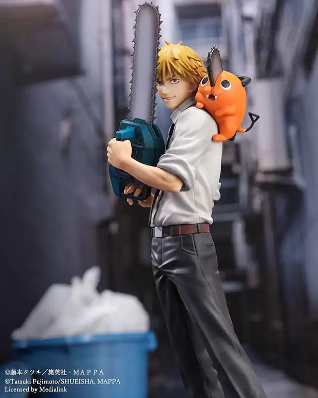 Chainsaw Man Luminasta PVC Kip 1/7 Denji & Pochita 24 cm fotografija izdelka