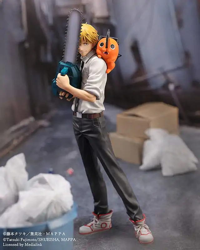 Chainsaw Man Luminasta PVC Kip 1/7 Denji & Pochita 24 cm fotografija izdelka