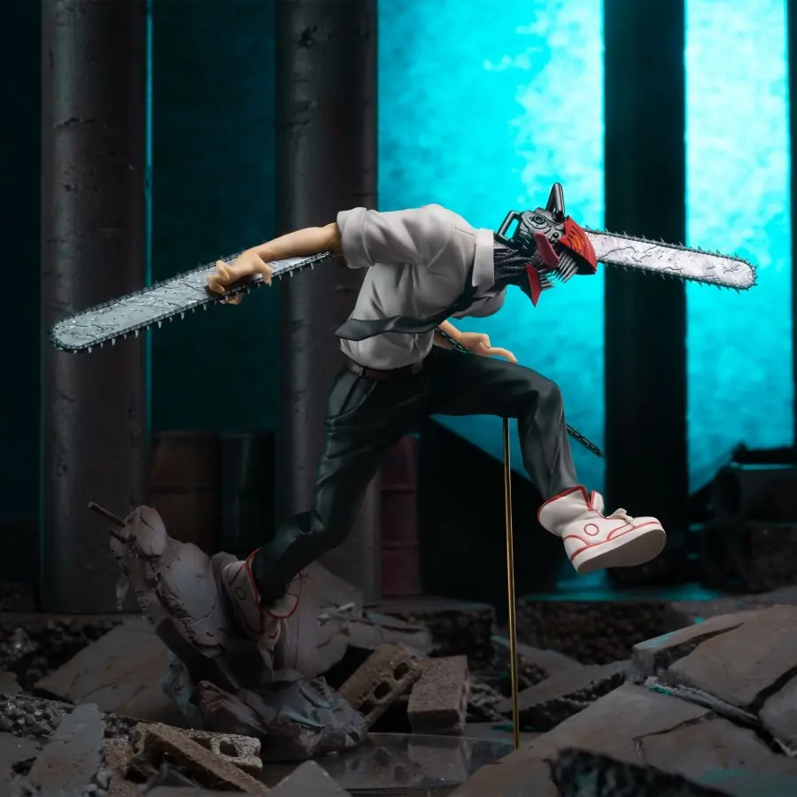 Chainsaw Man Luminasta PVC kip Chainsaw Devil 16 cm fotografija izdelka