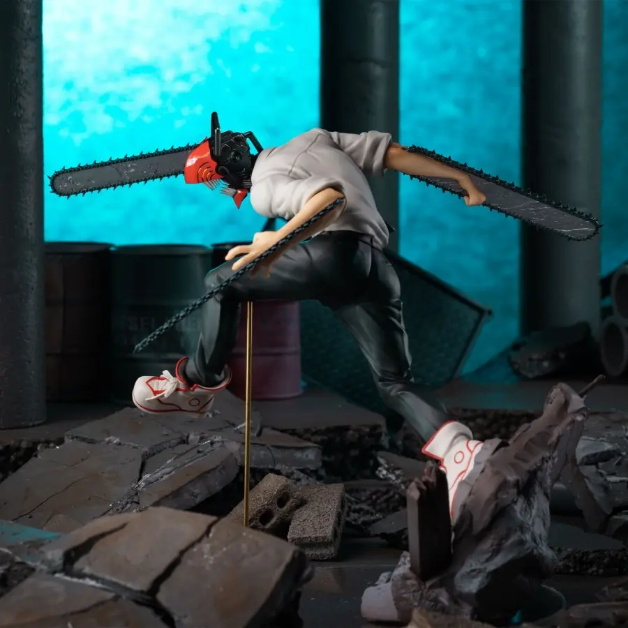 Chainsaw Man Luminasta PVC kip Chainsaw Devil 16 cm fotografija izdelka