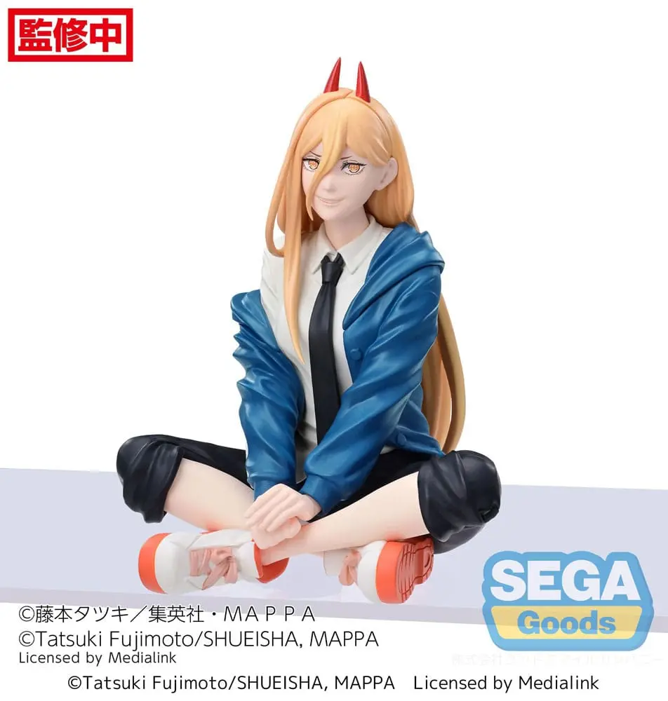 Chainsaw Man PM Perching PVC Kip Power 9 cm fotografija izdelka