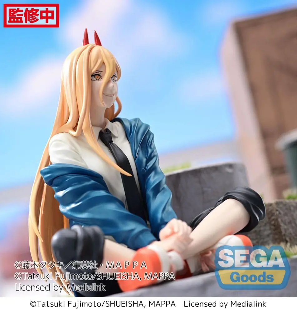 Chainsaw Man PM Perching PVC Kip Power 9 cm fotografija izdelka