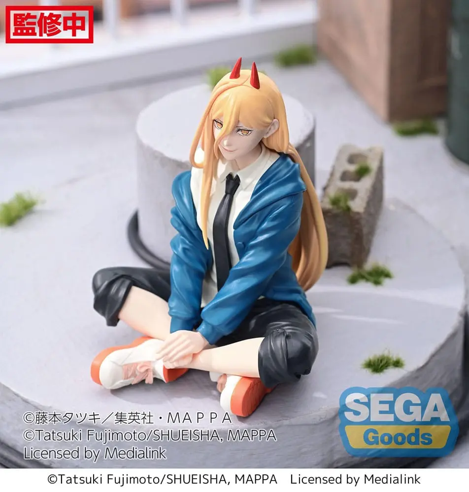 Chainsaw Man PM Perching PVC Kip Power 9 cm fotografija izdelka