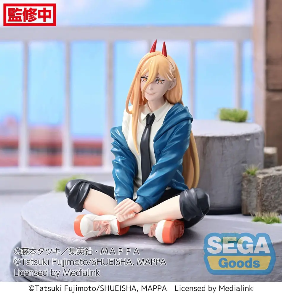 Chainsaw Man PM Perching PVC Kip Power 9 cm fotografija izdelka