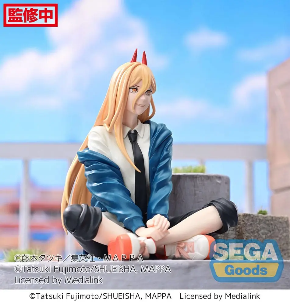 Chainsaw Man PM Perching PVC Kip Power 9 cm fotografija izdelka