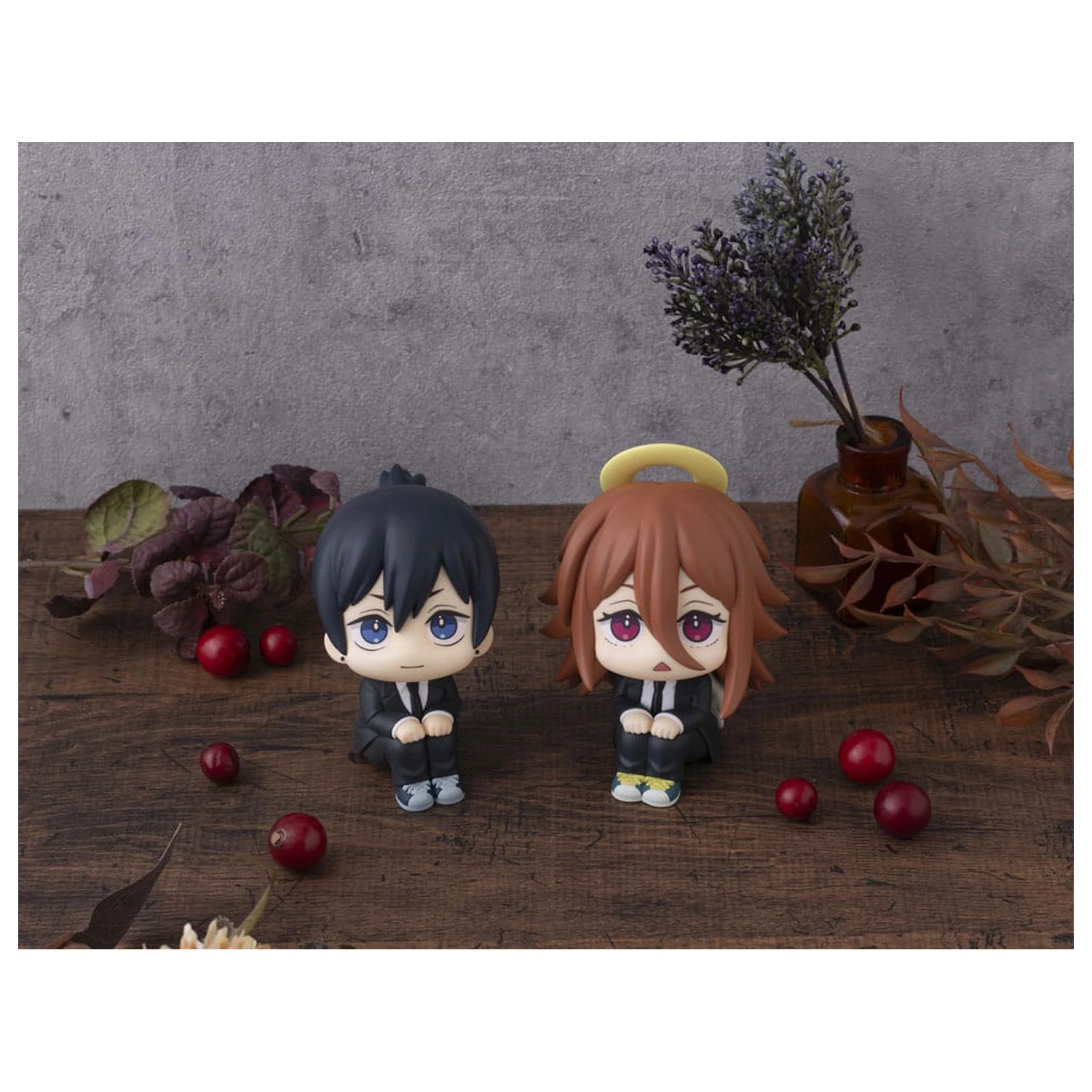 Chainsaw Man The Movie: Reze Arc Look Up PVC kip Aki Hayakawa Smile Ver. & Angel Devil Set (z darilom) 11 cm fotografija izdelka