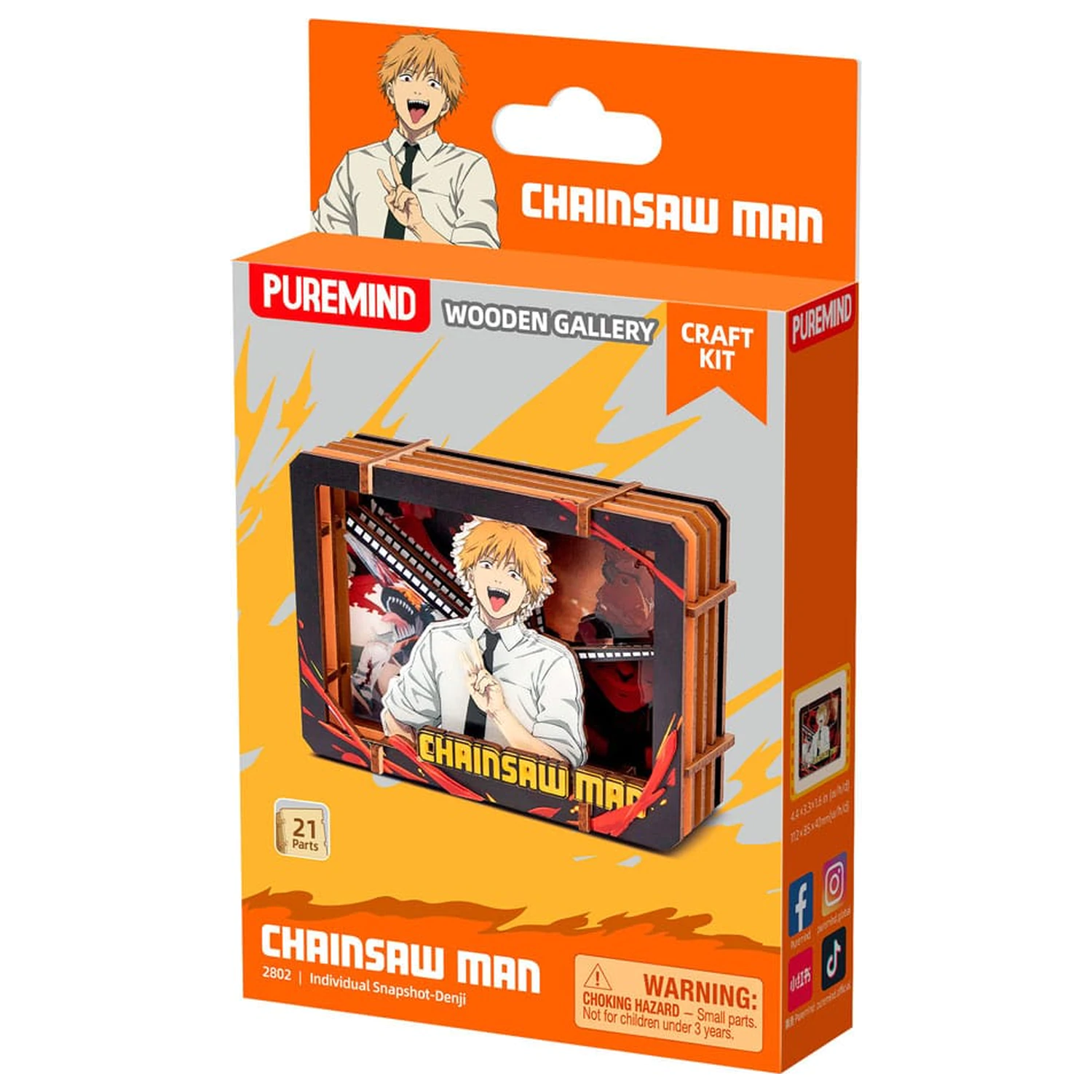Chainsaw Man Model Kit Lesena galerija (S) Denji fotografija izdelka