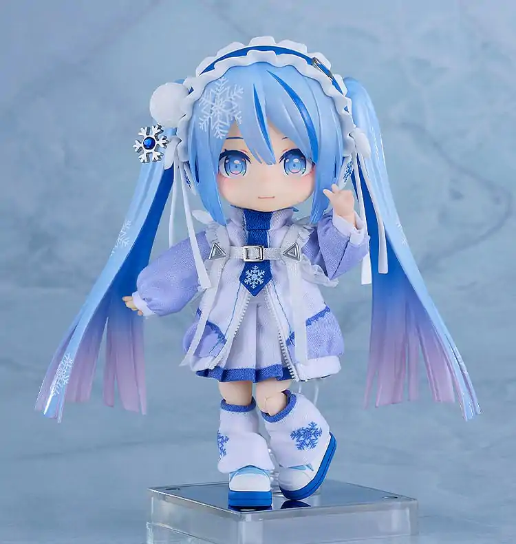 Character Vocal Series 01: Hatsune Miku Nendoroid Doll Akcijska Figura Snow Miku: Yukiiro Pop Ver. 14 cm fotografija izdelka