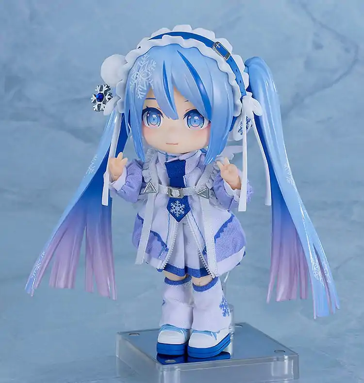 Character Vocal Series 01: Hatsune Miku Nendoroid Doll Akcijska Figura Snow Miku: Yukiiro Pop Ver. 14 cm fotografija izdelka