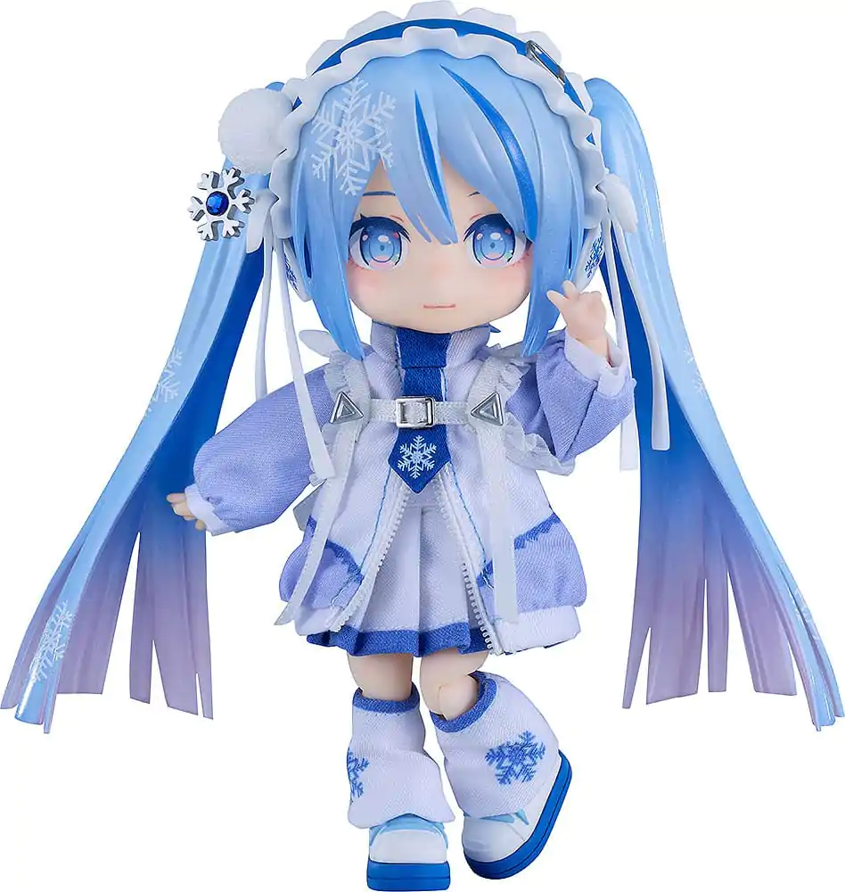Character Vocal Series 01: Hatsune Miku Nendoroid Doll Akcijska Figura Snow Miku: Yukiiro Pop Ver. 14 cm fotografija izdelka