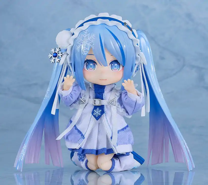 Character Vocal Series 01: Hatsune Miku Nendoroid Doll Akcijska Figura Snow Miku: Yukiiro Pop Ver. 14 cm fotografija izdelka