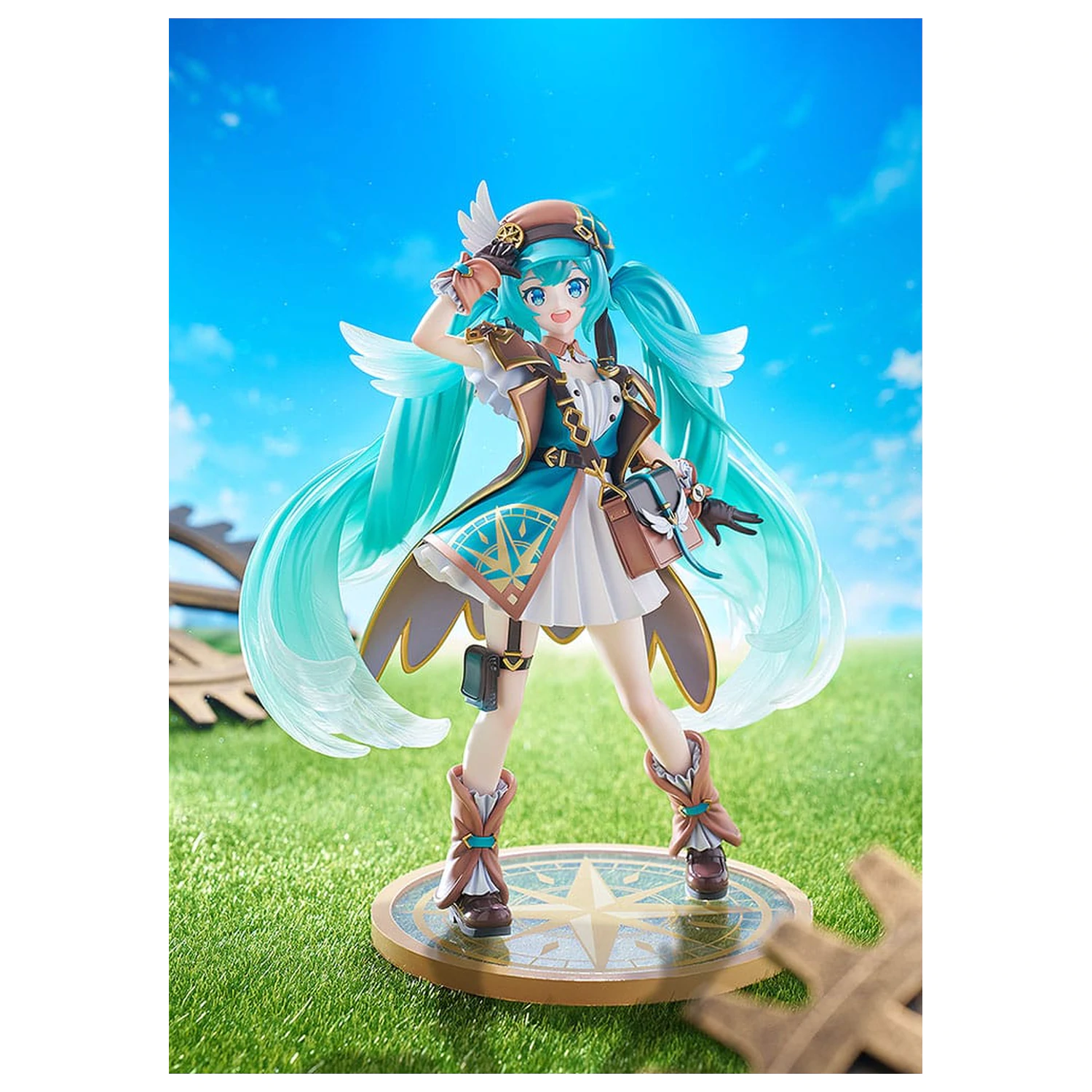 Character Vocal Series 01: Hatsune Miku PVC kip 1/7 Hatsune Miku: 100th Adventure Ver. 25 cm fotografija izdelka