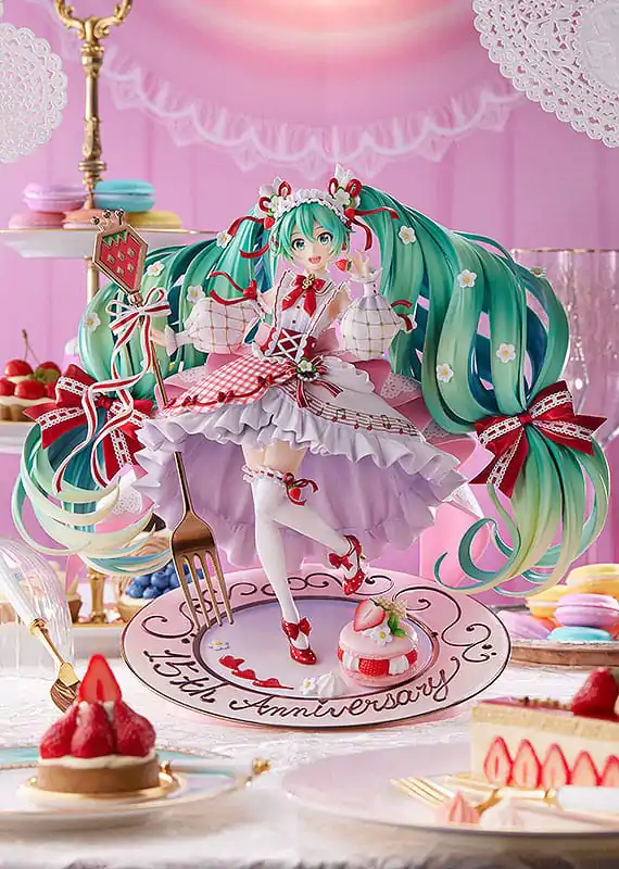 Character Vocal Series 01: Hatsune Miku PVC kip 1/7 Hatsune Miku: 15th Anniversary Ver. 29 cm fotografija izdelka
