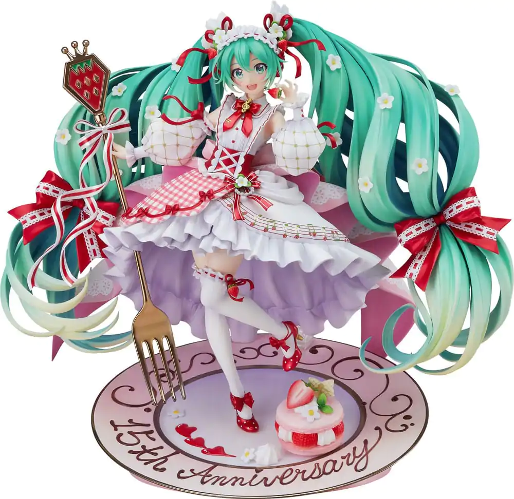Character Vocal Series 01: Hatsune Miku PVC kip 1/7 Hatsune Miku: 15th Anniversary Ver. 29 cm fotografija izdelka