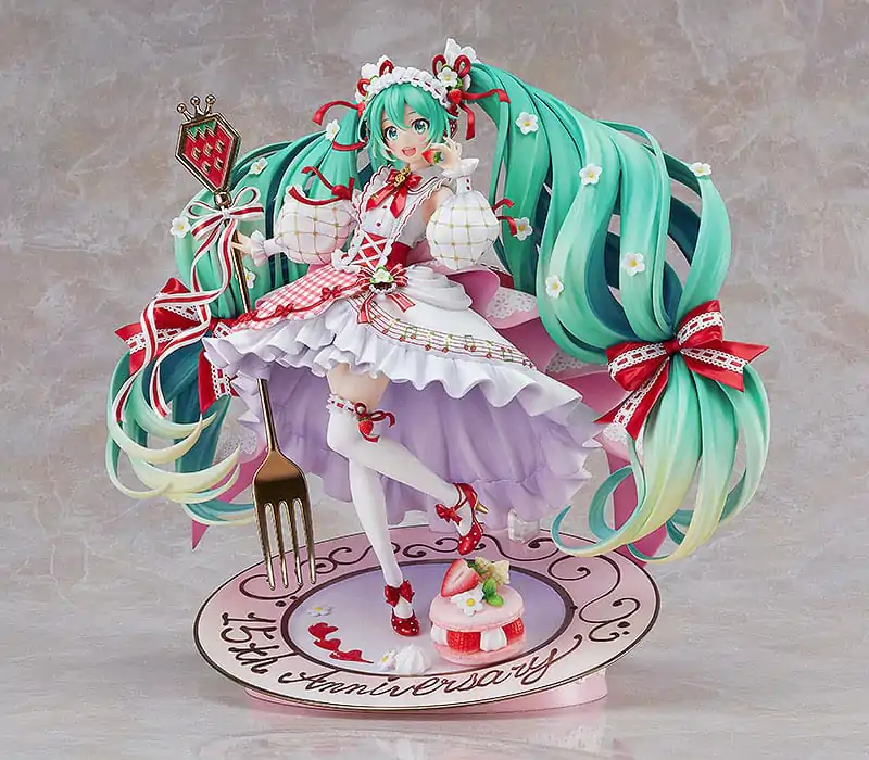 Character Vocal Series 01: Hatsune Miku PVC kip 1/7 Hatsune Miku: 15th Anniversary Ver. 29 cm fotografija izdelka