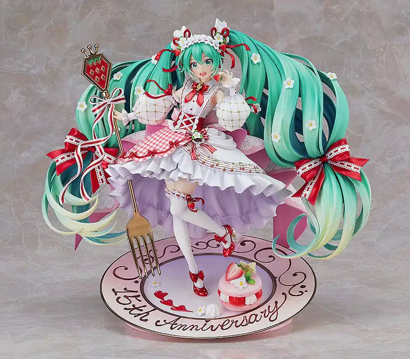 Character Vocal Series 01: Hatsune Miku PVC kip 1/7 Hatsune Miku: 15th Anniversary Ver. 29 cm fotografija izdelka