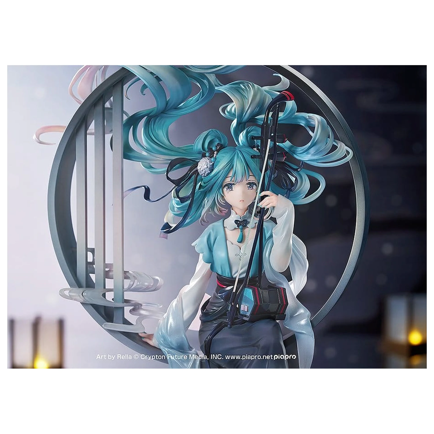 Character Vocal Series 01: Hatsune Miku PVC kip 1/7 Hatsune Miku: Han Gong Qiu Yue Ver. 30 cm fotografija izdelka